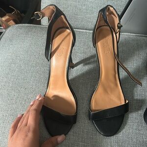 Black heels